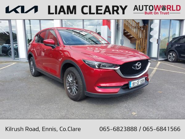Mazda CX-5 SUV, Diesel, 2018, Red