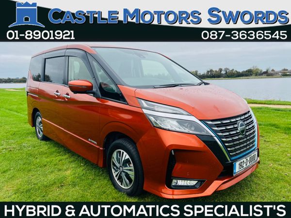 Nissan Serena MPV, Petrol Hybrid, 2019, Orange