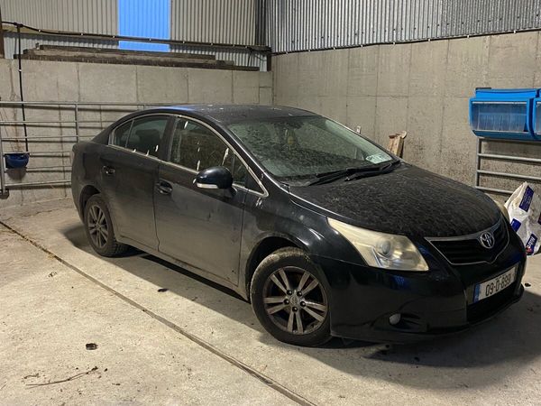 Toyota Avensis Saloon, Diesel, 2009, Black