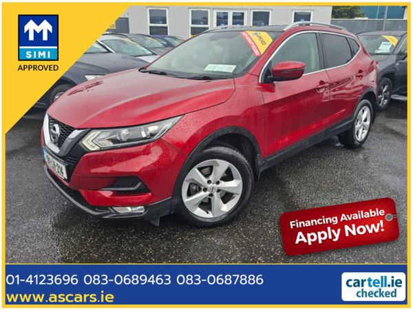 Nissan Qashqai SUV, Diesel, 2019, Red