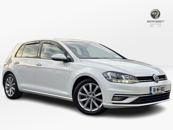 Volkswagen Golf Hatchback, Diesel, 2018, White