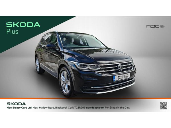 Volkswagen Tiguan Estate, Diesel, 2022, Black