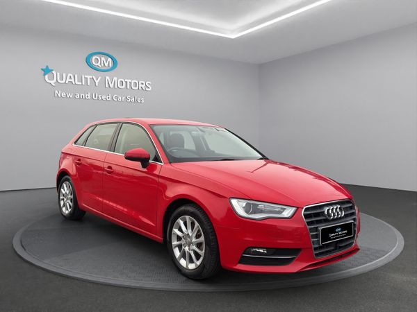 Audi A3 Saloon, Petrol, 2015, Red