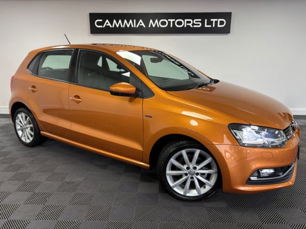 Volkswagen Polo Hatchback, Petrol, 2017, Orange