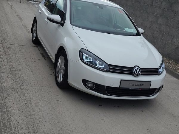 Volkswagen Golf Hatchback, Diesel, 2011, White