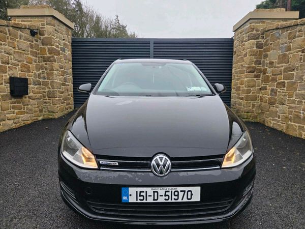 Volkswagen Golf Hatchback, Diesel, 2015, Black