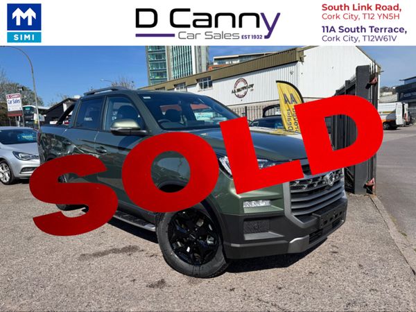 KGM Musso Pick Up, Diesel, 2025, Green