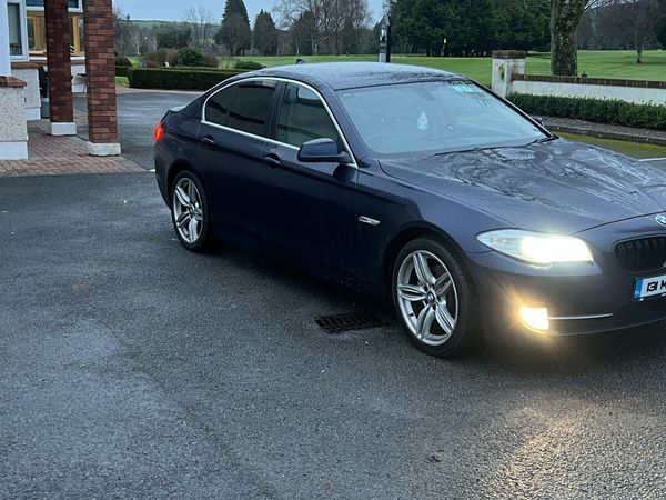 BMW 5-Series Saloon, Diesel, 2013, Blue