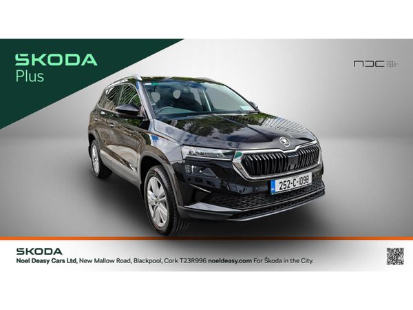Skoda Karoq Estate, Petrol, 2025, Black