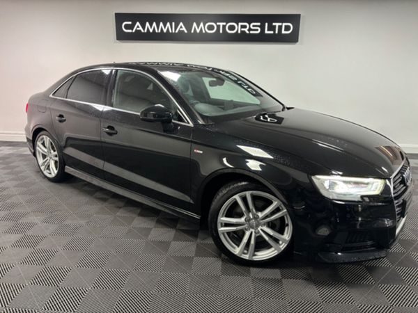 Audi A3 Saloon, Petrol, 2018, Black