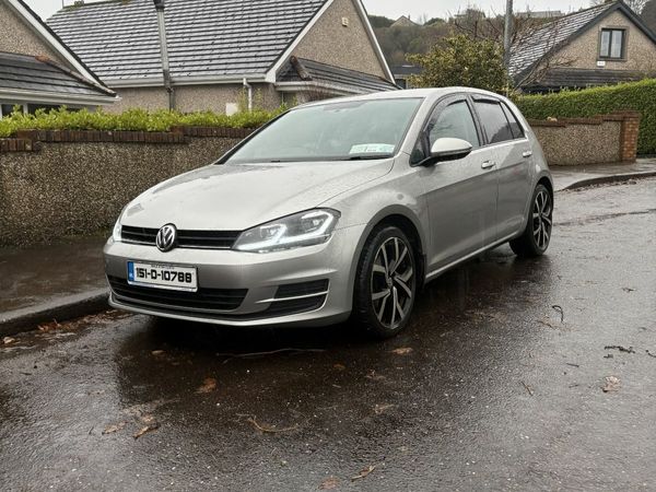 Volkswagen Golf Hatchback, Diesel, 2015, Silver