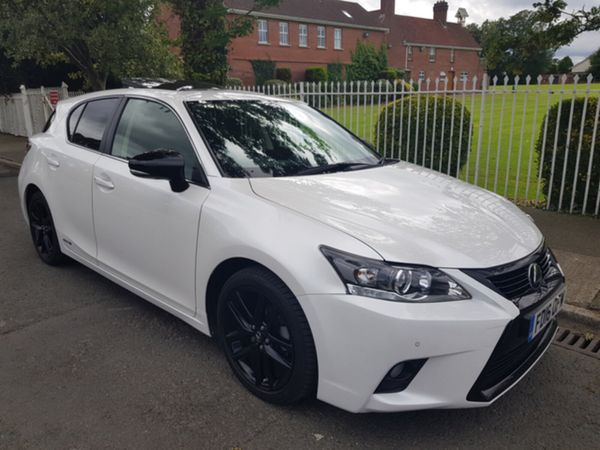 Lexus CT Hatchback, Petrol Hybrid, 2017, White