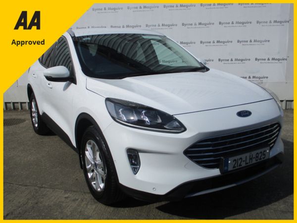 Ford Kuga MPV, Petrol Hybrid, 2021, White
