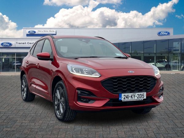 Ford Kuga MPV, Petrol Plug-in Hybrid, 2024, Red