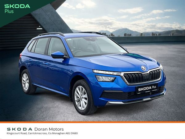 Skoda Kamiq Hatchback, Petrol, 2023, Blue