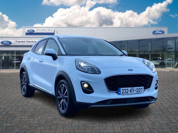 Ford Puma MPV, Petrol Hybrid, 2023, White