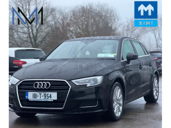 Audi A3 Hatchback, Diesel, 2018, Black