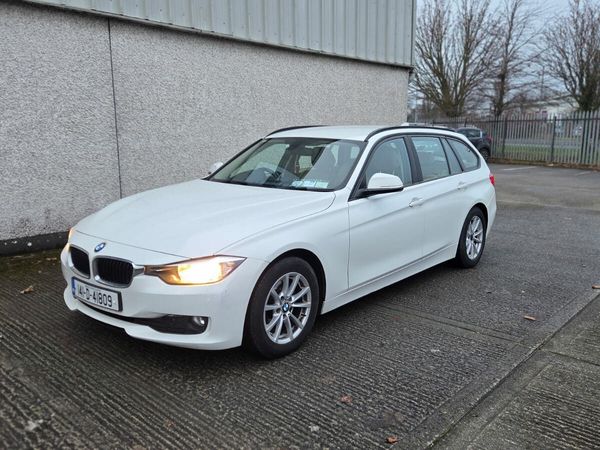 BMW 3-Series Estate, Diesel, 2014, White