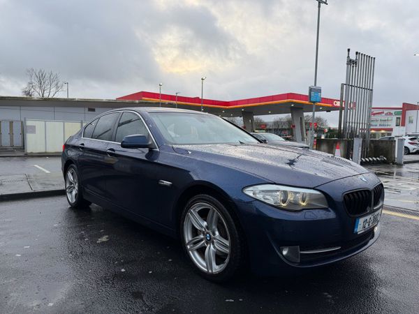 BMW 5-Series Saloon, Diesel, 2012, Blue