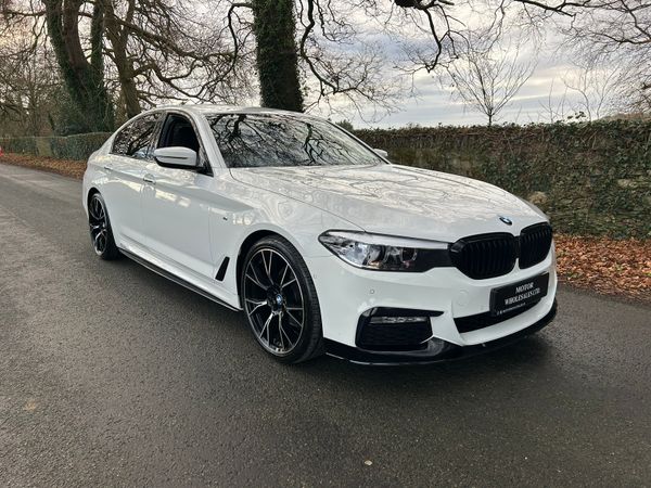 BMW 5-Series Saloon, Diesel, 2018, White