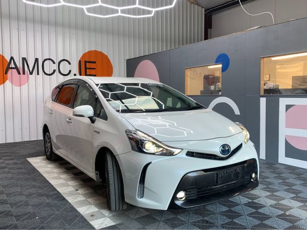 Toyota Prius MPV, Petrol Hybrid, 2017, White