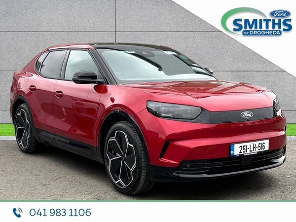 Ford Capri MPV, Electric, 2026, Red