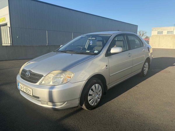 Toyota Corolla Saloon, Petrol, 2004, Silver