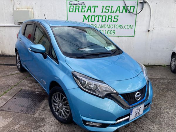 Nissan Note Hatchback, Petrol Hybrid, 2017, Blue