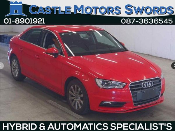 Audi A3 Saloon, Petrol, 2014, Red