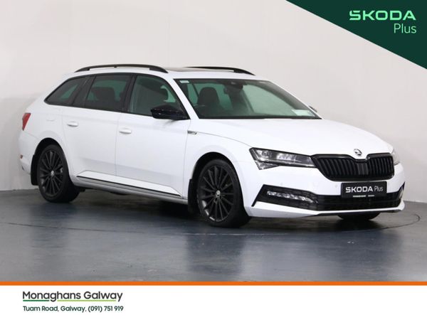 Skoda Superb Estate, Diesel, 2021, White