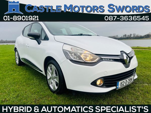 Renault Clio Hatchback, Petrol, 2015, White