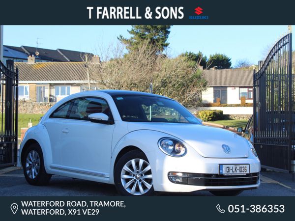 Volkswagen Beetle Hatchback, Petrol, 2013, White