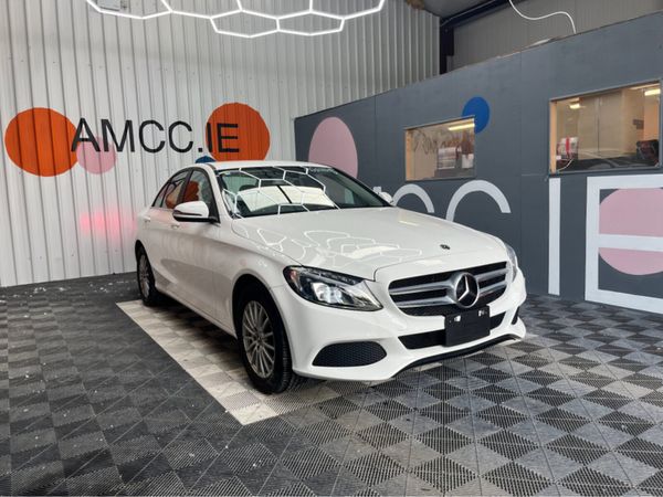Mercedes-Benz C-Class Saloon, Petrol, 2018, White