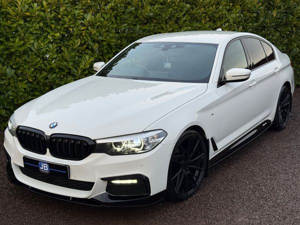 BMW 5-Series Saloon, Diesel, 2019, White