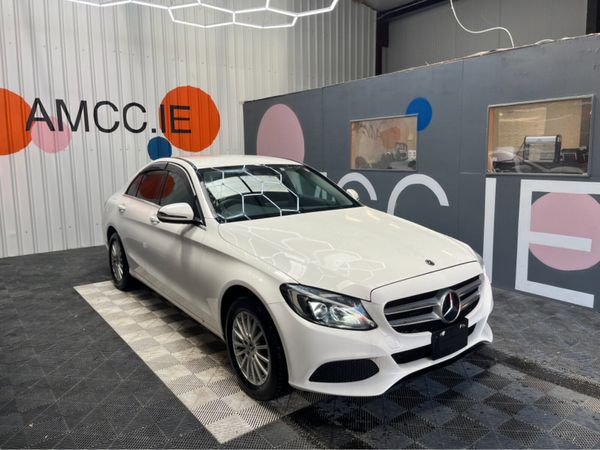 Mercedes-Benz C-Class Saloon, Petrol, 2017, White