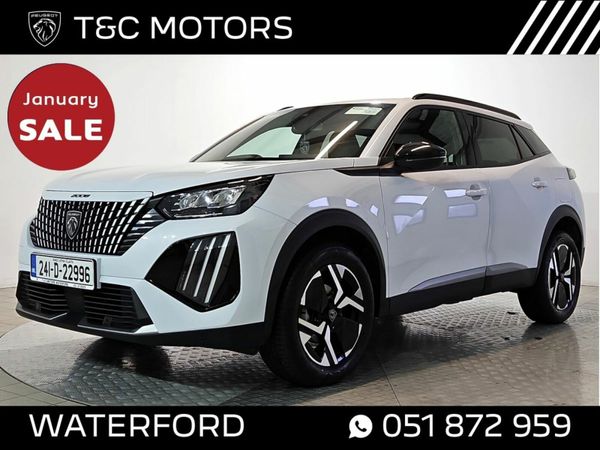 Peugeot 2008 SUV, Petrol, 2024, White