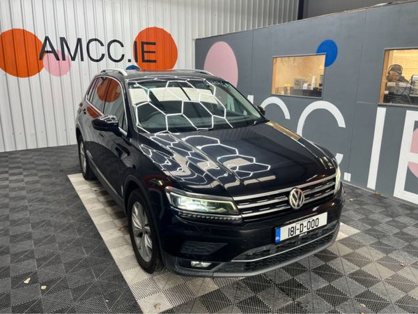 Volkswagen Tiguan SUV, Diesel, 2018, Black