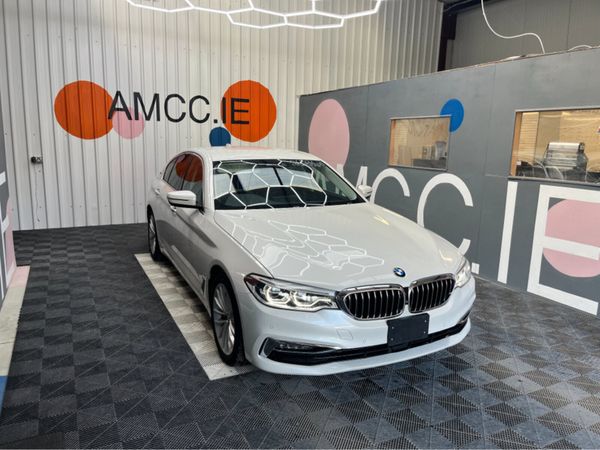 BMW 5-Series Saloon, Petrol Plug-in Hybrid, 2018, White