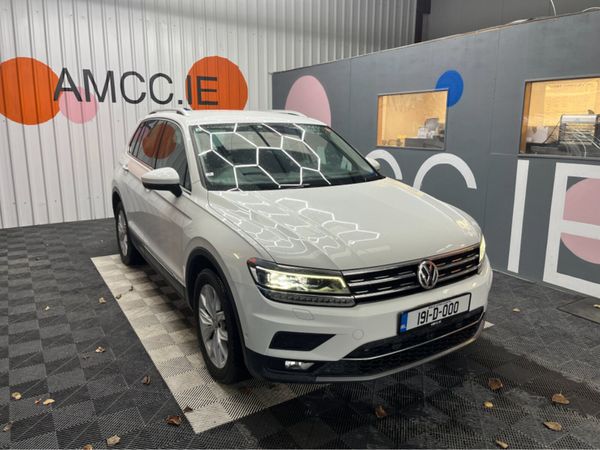 Volkswagen Tiguan SUV, Diesel, 2019, White