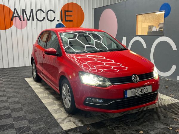Volkswagen Polo Hatchback, Petrol, 2018, Red