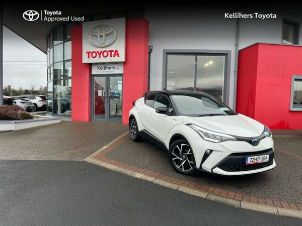Toyota C-HR SUV, Petrol Hybrid, 2022, White