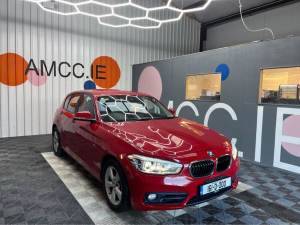 BMW 1-Series Hatchback, Diesel, 2016, Red