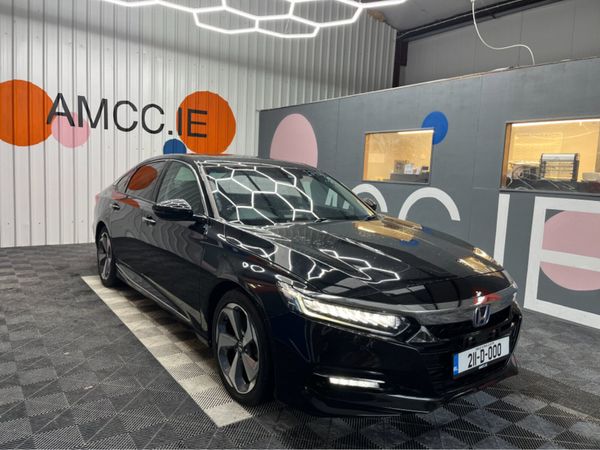 Honda Accord Saloon, Petrol Hybrid, 2021, Black