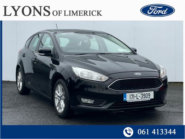 Ford Focus Hatchback, Petrol, 2017, Black