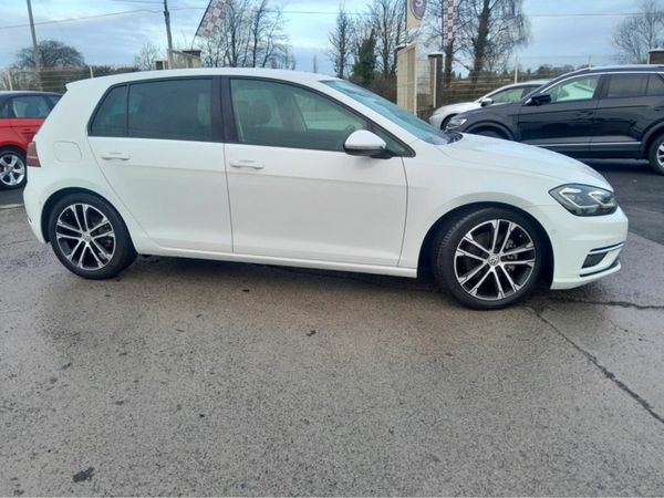 Volkswagen Golf Hatchback, Diesel, 2021, White