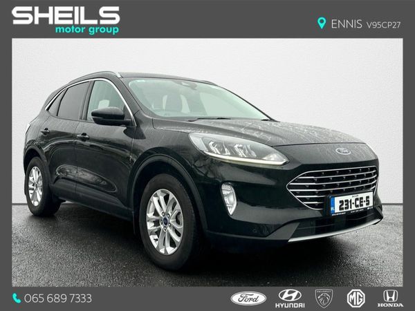 Ford Kuga SUV, Petrol Plug-in Hybrid, 2023, Black