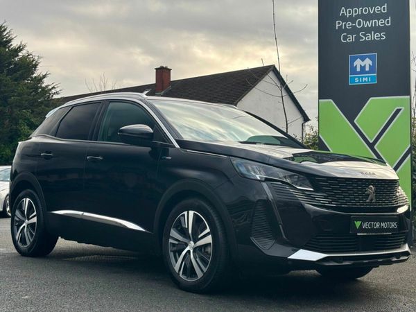 Peugeot 3008 SUV, Petrol Plug-in Hybrid, 2023, Black