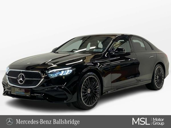 Mercedes-Benz E-Class Saloon, Petrol Plug-in Hybrid, 2026, Black