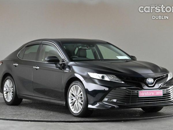 Toyota Camry Saloon, Petrol Hybrid, 2019, Black