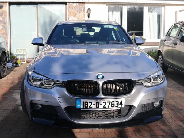 BMW 3-Series Saloon, Petrol Plug-in Hybrid, 2018, Silver